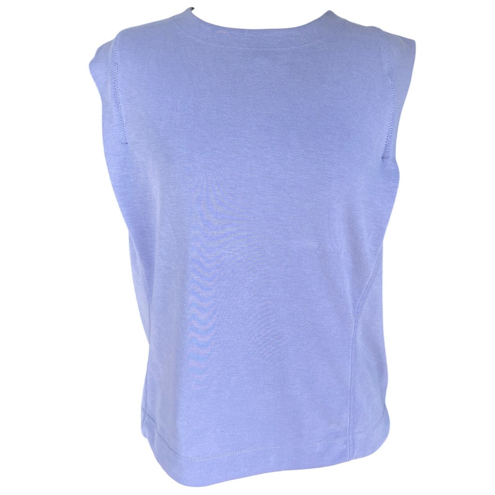 Athleta Purple Seasoft Tank Small Sweatshirt Athleisure Sporty Muscle Summer